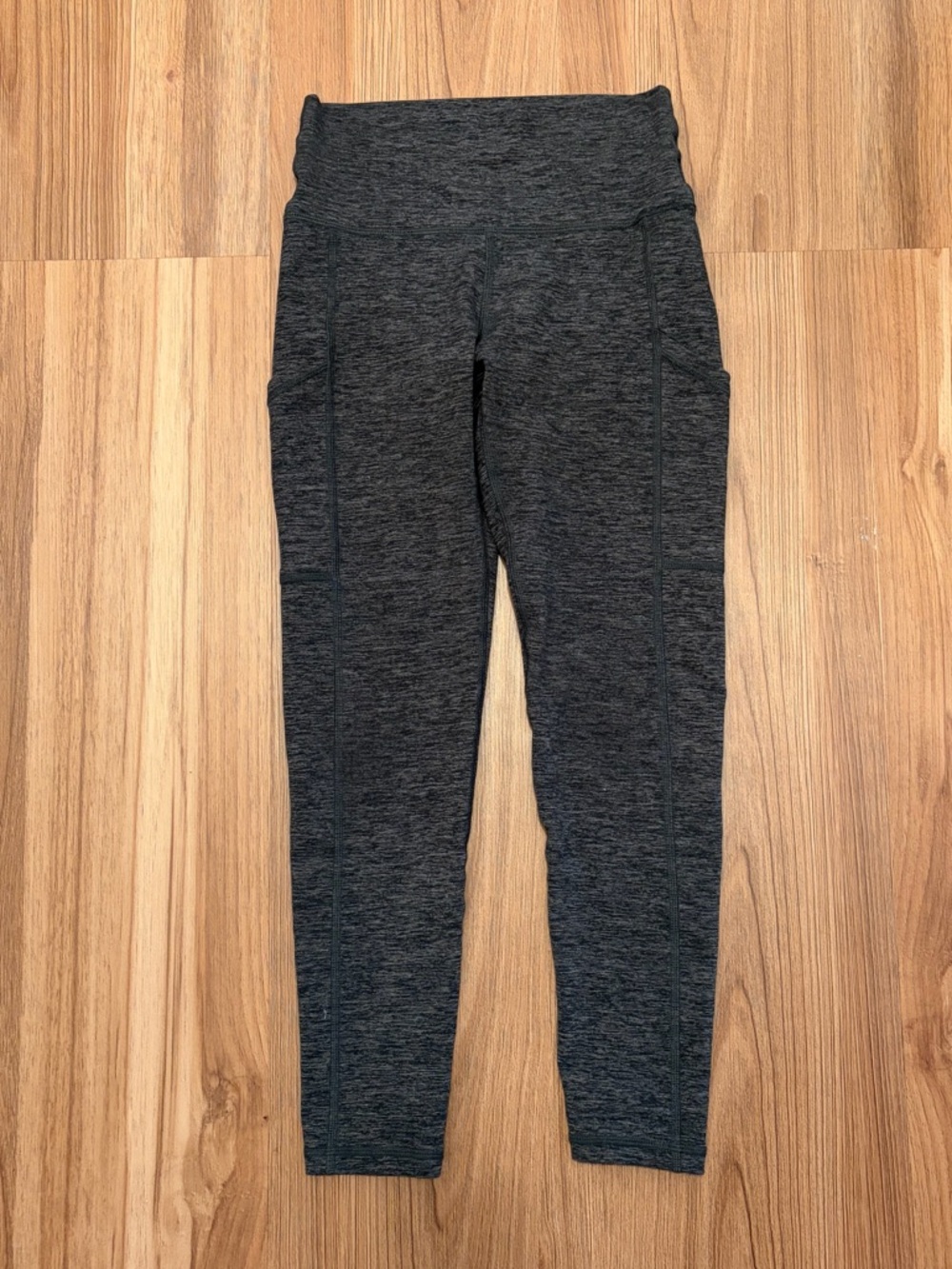 Aerie Offline Charcoal Heather Leggings Size S with pockets (comfy!)